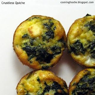 365 days of Eating: Crustless Spinach and Feta Mini Quiche Egg Souffle, Quiche Muffins, Super Bowl Menu, Keto Breakfast Smoothie, Breakfast Casserole Bacon, Vegetable Quiche, Spinach Quiche, Cheese Quiche, Mini Quiche