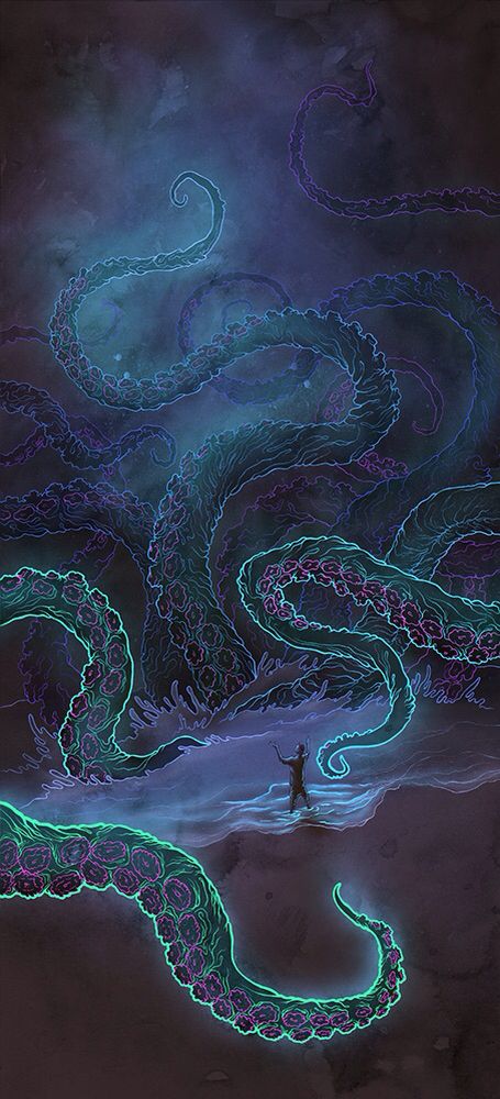 Ocean Monsters, Kraken Art, Lovecraftian Horror, Hp Lovecraft, Eldritch Horror, Cthulhu Mythos, Cosmic Horror, 다크 판타지, Call Of Cthulhu