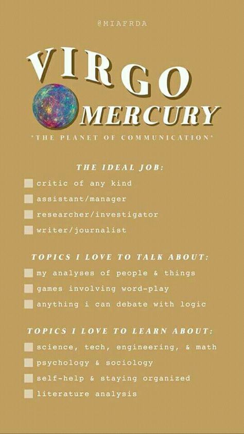 Virgo mercury Mercury In Virgo, Virgo Mercury, House Astrology, Mercury Sign, Sagittarius Astrology, Zodiac Things, Planet Signs, Gemini Rising, Astrology Planets