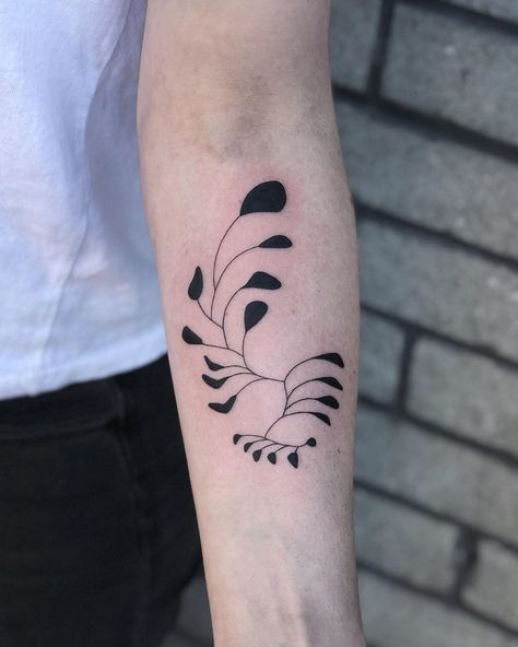 Cate on Instagram: “Alexander Calder’s mobile from yesterday! I actually got to see this mobile in real life at the Tate modern in London a few weeks ago” Calder Tattoo, Tattoo 2022, Style Development, The Tate Modern, Tattoo Concepts, Alexander Calder, Line Art Tattoos, Tate Modern, Back Tattoo