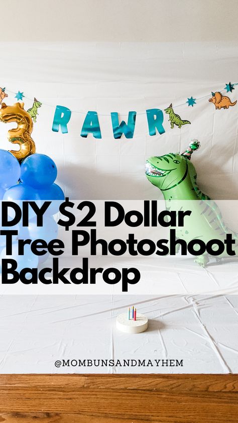 Dollar Tree Backdrop Ideas Birthday, Diy Backdrop Ideas Photo Shoots, Easy Diy 1st Birthday Pictures, Diy Photoshoot Backdrop, Photoshoot Backdrop Ideas, Diy Photoshoot, Diy Photography Props, Photo Props Diy, Photoshoot Backdrops