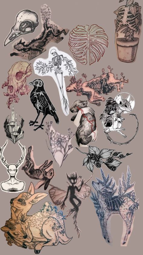 Core Tattoo, Drawings To Trace, Fairy Grunge Aesthetic, Hand Doodles, Handpoke Tattoo, Ap Studio Art, Goblin Core, 1 Tattoo, Aesthetic Tattoo