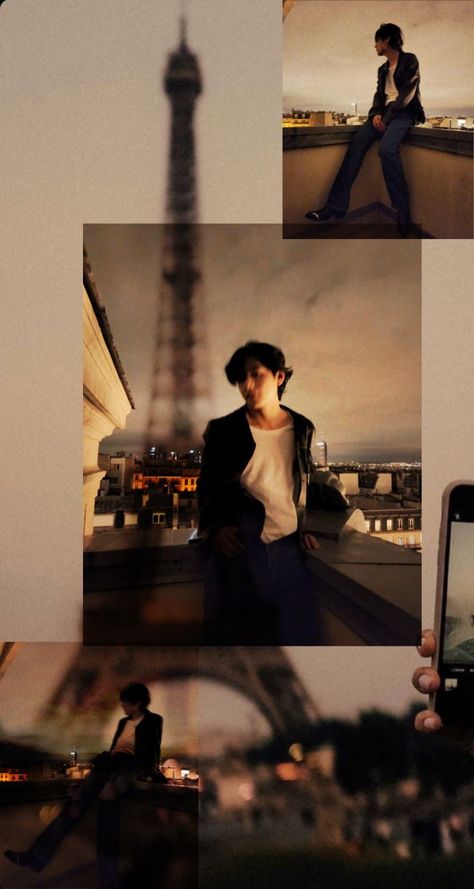 kim taehyung in Paris wallpaper V At Paris, V Paris Pics, Subtle Taehyung Wallpaper, Taehyung Paris Wallpaper, Taehyung In Paris Wallpaper, Taehyung Paris Aesthetic, Kim Taehyung Paris, Taehyung Asthetic Picture, Kim Taehyung In Paris