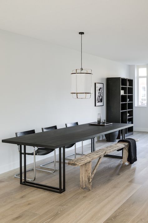 Scandinavian Dining Room, Double Pedestal Dining Table, Luxury Dining Table, Farmhouse Dining Room Table, Scandinavian Dining, Minimalist Dining Room, Industrial Dining Table, Muebles Living, Interior Minimalista