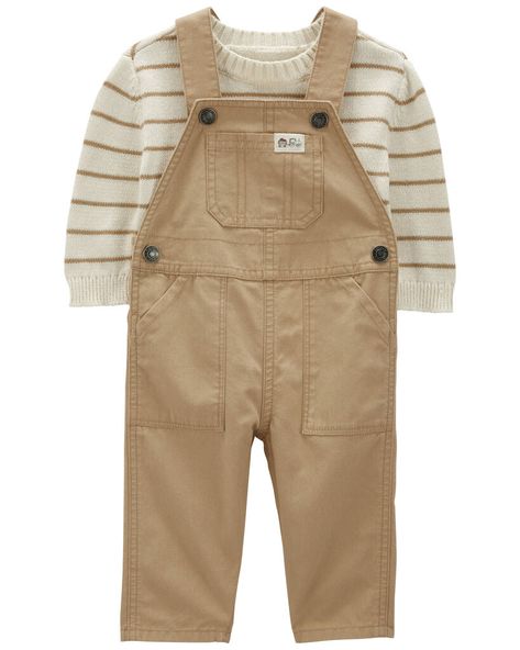 Baby boy overalls outfit