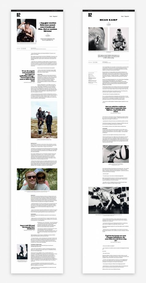 Articles Design Layout, Web Article Design, Article Design Layout, Article Layout Design, Blog Article Design, Digital Magazine Layout, Magazine Website Design, Mise En Page Web, Blog Layout Design