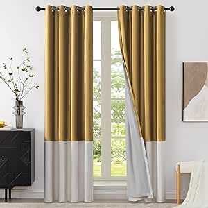 Thermal Drapes, Block Out Curtains, Double Liner, Traditional Bedrooms, Window Rods, Room Unique, Drape Panel, Thermal Curtains, Curtain Lights