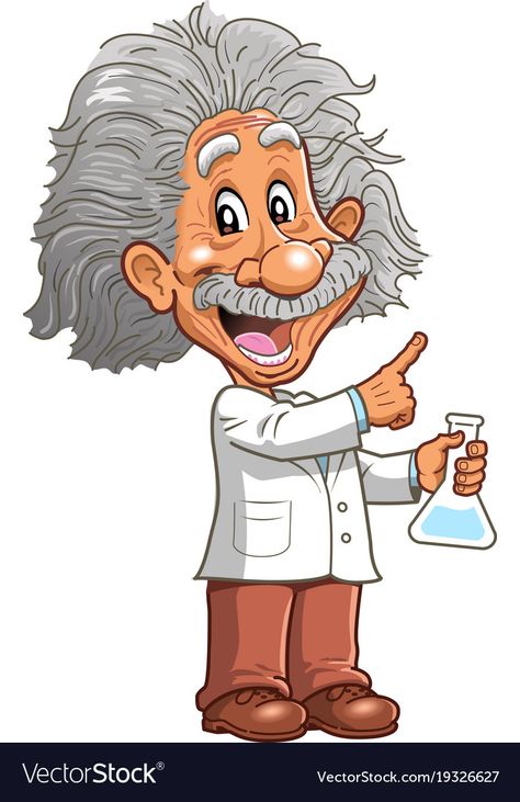 Albert Einstein Illustration, Einstein Clipart, Albert Einstein Cartoon, Einstein Illustration, Chemistry Cartoon, Scientist Clipart, Chemistry Illustration, Cartoon Scientist, Scientist Cartoon