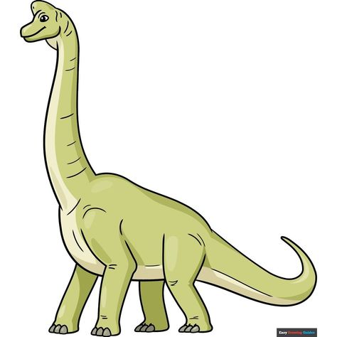 This drawing tutorial will show you easy, step by step instruction on How to Draw a Brachiosaurus. The drawing is perfect for kids and beginners. Find new drawing ideas from Easy Drawing Guides and don't forget to save the pin if you like it. You can find all drawing steps from here: https://easydrawingguides.com/how-to-draw-a-brachiosaurus/ Brachiosaurus Drawing, New Drawing Ideas, Long Neck Dinosaur, Learning French For Kids, Easy Drawing Guides, Drawing Steps, Drawing Guides, Easy Animals, Easy Drawing Tutorial