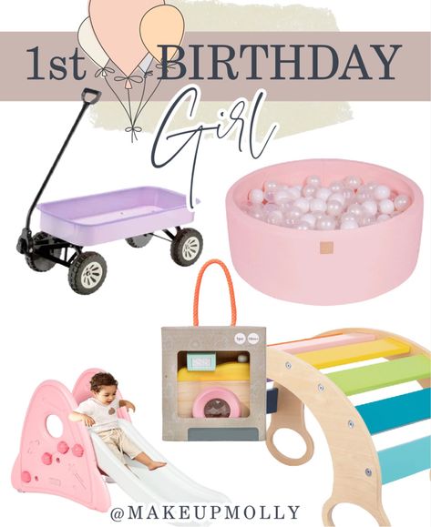 First Birthday gift ideas for little girls 💓 • First Birthday One year old gift ideas Toddler girl gift ideas One year old girl gifts 1st birthday gift ideas 1st birthday girl gifts One year old presents Gift guide one year old Montessori toys for girls Follow my shop @Makeupmolly on the @shop.LTK app to shop this post and get my exclusive app-only content! #liketkit #LTKbaby #LTKkids #LTKfamily @shop.ltk https://liketk.it/4hNrl Presents For 1 Year Girl, Gift Ideas For 1 Year Baby Girl, First Birthday Girl Gift Ideas, 1st Birthday Gift Ideas Girl, Gifts For One Year Old Girl, One Year Old Montessori, 1st Birthday Girl Gifts, One Year Old Birthday Gift, One Year Old Gift Ideas