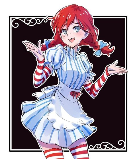 "I guess he still doesn't know what a refrigerator is." | Smug Wendy's | Know Your Meme An Anime, Anime Character, Red Hair, Red, Hair, Anime, Blue