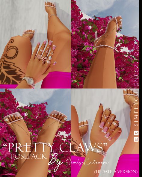 Shape Of Nails, Single Poses, Sims 4 Nails, Sims Baby, Sims 4 Cas Mods, Sims 4 Family, The Sims 4 Pc, Play Sims 4, Free Sims 4