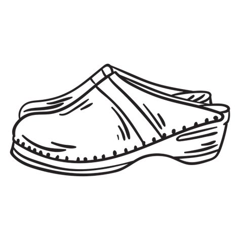 Swedish clogs stylish footwear stroke #AD , #Ad, #spon, #clogs, #stroke, #footwear, #Swedish Swedish Clogs, Stylish Footwear, Shirt Maker, Illustration Inspiration, Create T Shirt, Create A Logo, Svg Design, Png Image, Design Illustration