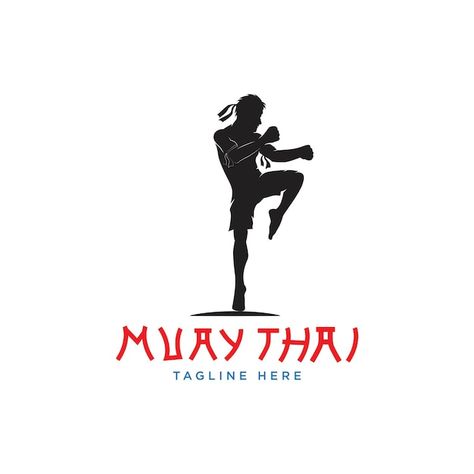 Muay thai sports vector logo, vector ill... | Premium Vector #Freepik #vector #thai-boxing #muay-thai #fight-logo #fighter Muay Thai Logo, Sports Vector, Muay Thai, Vector Logo, Martial Arts, Premium Vector, Graphic Resources, Vector Illustration, Google Search