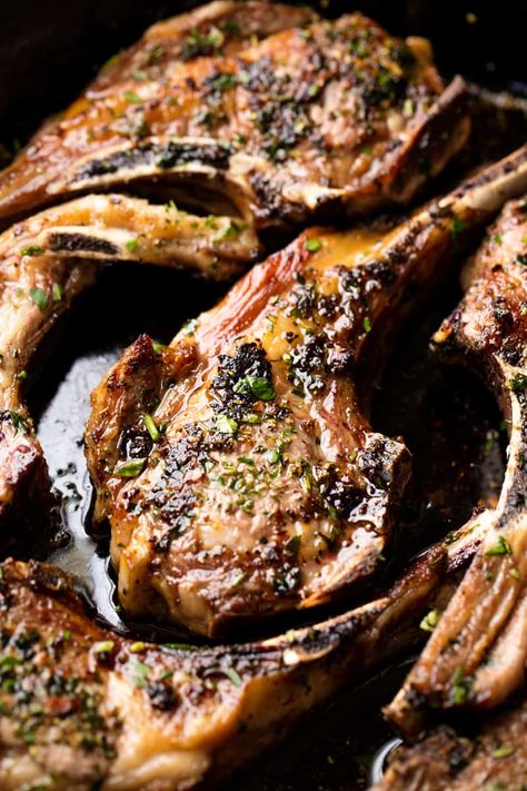 Lamb Side Dishes, High End Restaurant, Lamb Dinner, Lamb Chop Recipes, Lamb Recipe, Lamb Chop, Lamb Dishes, Grilled Lamb, Chops Recipe