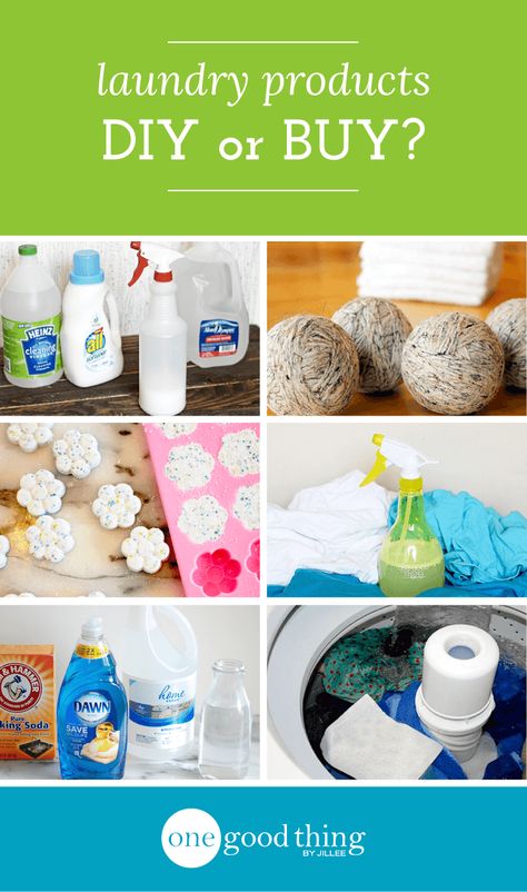 Laundry Products: DIY or Buy? Homemade Fabric Softener, Laundry Soap Homemade, One Good Thing By Jillee, Homemade Laundry Detergent, Homemade Oil, Homemade Laundry, Diy Cleaning Solution, Liquid Laundry Detergent, Wool Dryer Balls