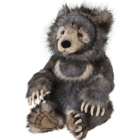 Sloth Bear, Charlie Bears, Abandoned Mansions, Bear Paws, Bear Stuffed Animal, Cute Stuffed Animals, Cute Plush, Plush Animals, Teddy Bears