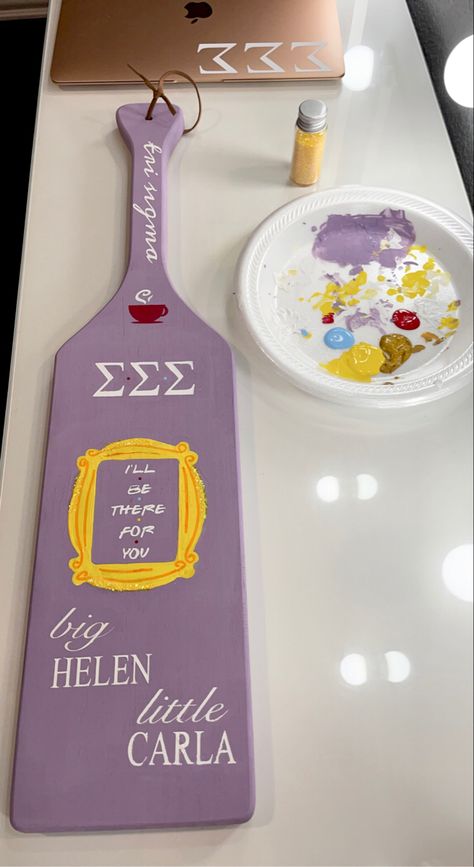 Theta Phi Alpha, Tri Sigma, Sorority Paddles, Delta Zeta, Sorority, Tableware