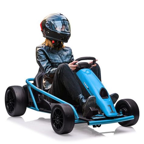 PRICES MAY VARY. High-Performance Go Kart: Boasting two powerful 300W extra-large motors, this go kart delivers impressive motion, achieving a top speed of 8 MPH. The inclusion of a high/low-speed switch provides your children with versatile driving options. Safety-Oriented Drifting: Prioritizing safety, this car features a slow start function and a secure seatbelt to ensure safe drifting experiences. The combination of two EVA front tires and two larger rear Nylon tires enhances drifting capabi Emerson Lake & Palmer, Go Carts, Toy For Kids, Kids Ride On, Car Features, Ride On, Go Kart, Seat Belt, High Speed