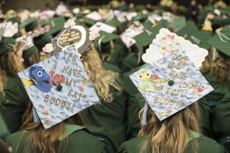 Do You Have Your Exit Buddy Grad Cap, Caps Ideas, Diy Graduation Cap, Diy Graduation, Grad Caps, Graduation Caps, Graduation Cap Decoration, Graduation Diy, Yes I Have