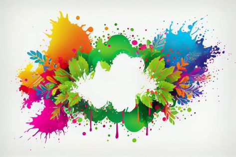 Free Holi colorful Splash banner Splash Of Colours, Free Photoshop Text, Color Splash Effect, Alphabet Decor, Colourful Background, Holi Poster, Banner Clip Art, Holi Festival Of Colours, Festival Of Colors