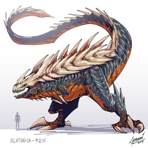 Humanoid Creature Concept Art, Concept Art Horror, Fantasy Creature Concept Art, Animal Concept Art, Concept Art Creature, Dragon Concept Art, Animal Concept, Dragon Concept, Kaiju Design