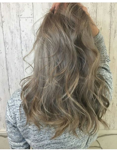 Brown Gray Hair, Blond Beige, Ash Brown Hair Color, Dark Ash Blonde, Ash Blonde Hair Colour, Ash Hair, Ash Brown Hair, Ash Hair Color, Blonde Wavy Hair