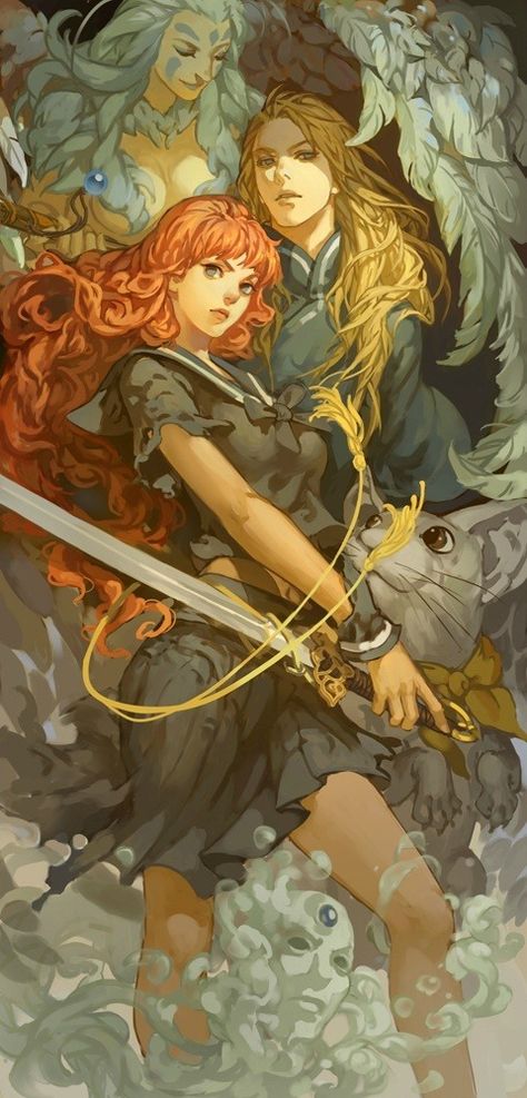 malynera sunset Twelve Kingdoms, Art Manga, Jolie Photo, 영감을 주는 캐릭터, Character Design References, Art Anime, 그림 그리기, Swords, Character Concept