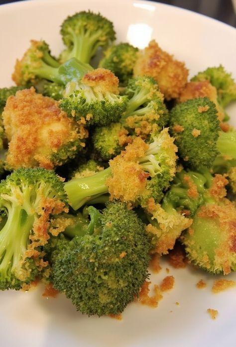 Parmesan Crusted Broccoli Recipe

Ingredients

- 1 pound fresh broccoli florets
- 1 cup grated Parmesan cheese
- 1/2 cup breadcrumbs
- 1/4 cup olive oil
- 1 teaspoon garlic powder
- 1/2 teaspoon salt
- 1/4 teaspoon black pepper

Full Cooking Instructions on... Parmesan Crusted Broccoli, Cajun Seafood Boil, Parmesan Broccoli, Broccoli Recipe, Frozen Broccoli, Parmesan Crusted, Fresh Broccoli, Broccoli Recipes, Broccoli Florets