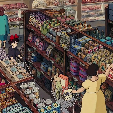 Personajes Studio Ghibli, Studio Ghibli Background, Studio Ghibli Characters, Ghibli Artwork, Kiki Delivery, Studio Ghibli Movies, Kiki's Delivery Service, Studio Ghibli Art, Ghibli Movies