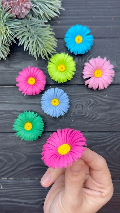 VIKI Studio Crafts 💥 DIY Tutorials | EASY Paper Flowers DIY Paper Craft Ideas Tutorial #paper #paperflowers #papercrafts #crafts #craftideas #tutorial #diy #origami #reels… | Instagram Easy Paper Crafts Ideas, Plastic Bottle Planter, Paper Lanterns Party, Paper Flowers Diy Easy, Alzheimers Activities, Coffee Filter Flowers, Holiday Club, Easy Paper Flowers, Paper Craft Ideas