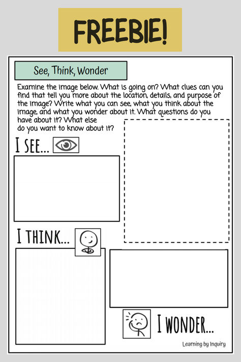 Provocations Reggio, See Think Wonder, What If Questions, Pdf Templates, Reggio Emilia, Clue, What You Think, Thinking Of You, Wonder