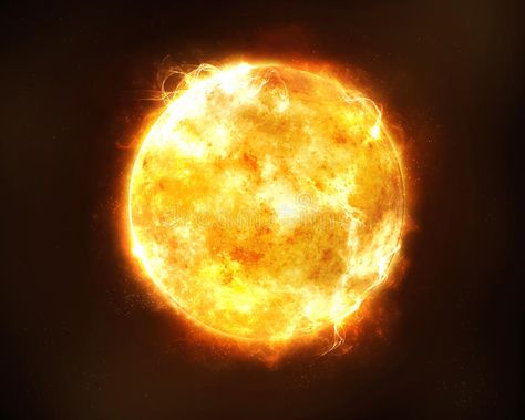 Bright sun. Bright and hot orange sun on a black space background royalty free stock images Nasa Sun, Sun Space, Sun Background, Images Of Sun, Nasa Photos, Imperial College London, Sun Photo, Space Backgrounds, Sun Art