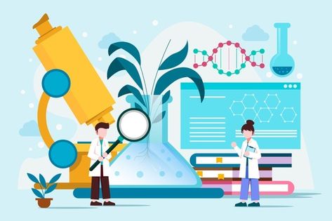 Flat design biotechnology concept illust... | Free Vector #Freepik #freevector #science #tech #chemistry #laboratory Scientific Writing, Robotic Surgery, Dissertation Writing Services, Computer Science Engineering, Thesis Writing, No Experience Jobs, Dissertation Writing, Instructional Design, Scientific Method