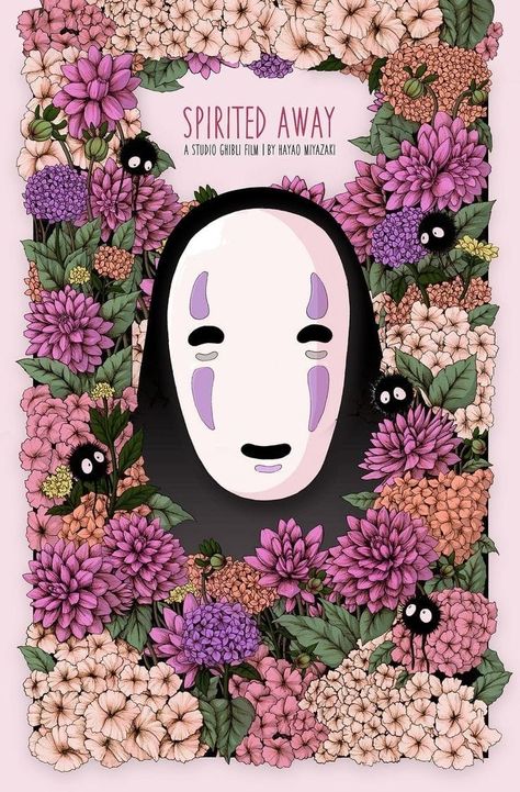 Anime Poster, Posters Prints, Studio Ghibli, Digital Planner, Notebook, Canvas, Flowers, Anime, Design