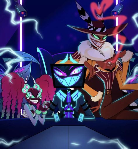 Hazbin Hotel Redesign, Monster Prom, Boss Wallpaper, Hazbin Hotel Charlie, Monster Hotel, Demon King Anime, Vivziepop Hazbin Hotel, Custom Drawing, Art Prompts