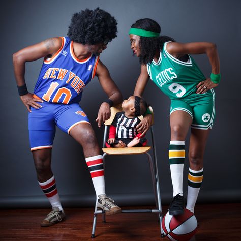 Basketball themed family pictures Family photoshoot Baby referee Family Basketball Pictures, Basketball Theme Family Photoshoot, Sport Family Photoshoot, Basketball Family Photoshoot, Family Photoshoot Baby, 6 Month Photo Ideas, 1st Bday Theme, Basketball Shoot, Basketball Pictures Poses