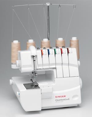 Singer  QUANTUMLOCK 14T957DC Serger Singer Overlock, Overlock Machine, Serger Sewing, Sewing Accessories, Sewing Machine, Metal Frame, Make It Simple, Sewing Projects, Thread