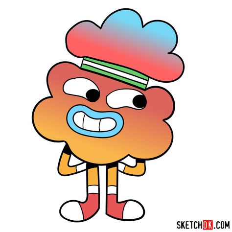 Gumball Drawing, Gumball Party, Cartoon Network Art, Cartoon Network Characters, Alien Drawings, Amazing World Of Gumball, Pot Filler, World Of Gumball, Hello Kitty Iphone Wallpaper