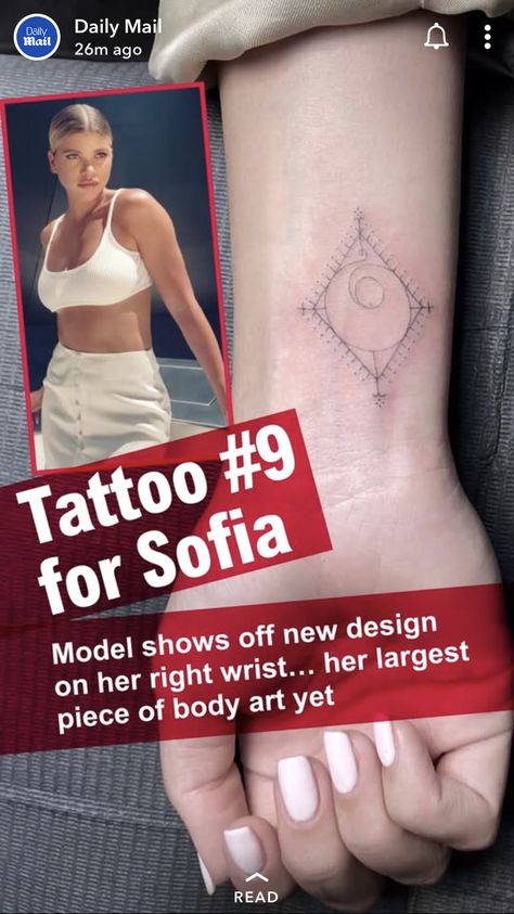 Sofia Richie Tattoo, Sofia Richie Tattoo Neck, Richie Rich Tattoo, Sophia Kelly Tattoo, Rihanna Wrist Tattoo, Nicole Richie Rosary Tattoo, Scott Disick, Sofia Richie, Wrist Tattoos