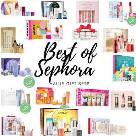 Skin Care Gift Box Ideas, Sephora Gift Sets, Dream Products, Charlotte Tilbury Pillow Talk, Sephora Gift, Hair Fixing, Lip Set, Holiday Gift Sets, Holiday Hairstyles