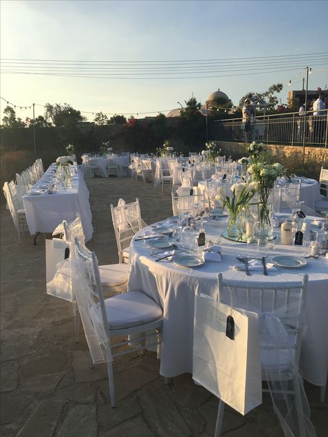 Wedding Set Up, Wedding Set, Cyprus, Furniture Sets, Outdoor Furniture Sets, Wedding Venues, Wedding Ideas, Outdoor Furniture, Table Decorations