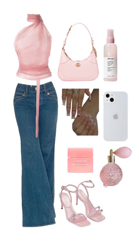 pinkpinkpink #pink #pinkaesthetic #fashion #pinterest Coquette Dress Outfit, Hyper Feminine Outfits, Feminine Outfit Ideas, Cutecore Outfit, Punk Style Outfits, Hyper Feminine, Gossip Girl Outfits, Feminine Outfits, Business Outfits Women