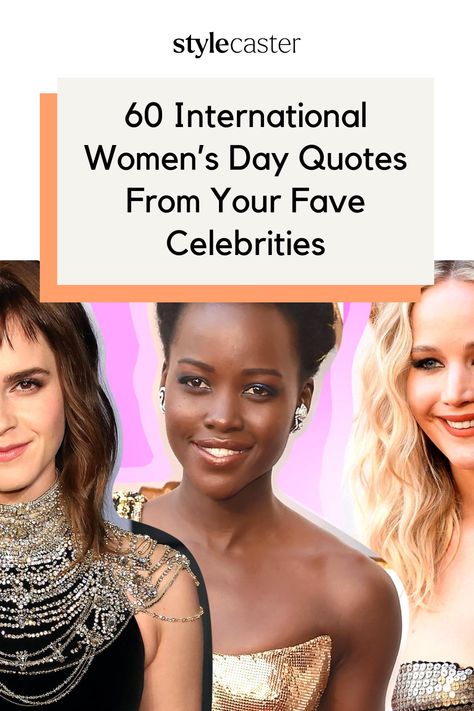 Get your pinning finger ready, because it’s almost International Women’s Day, and to celebrate, we’ve rounded up 50 kick-ass feminist quotes from the women who rule pop culture. Celebrity Quotes Funny, Quotes From Celebrities, International Womens Day Quotes, Pop Culture Quotes, Celebrity Quotes, Mindy Kaling, Amy Poehler, Tina Fey, International Women’s Day