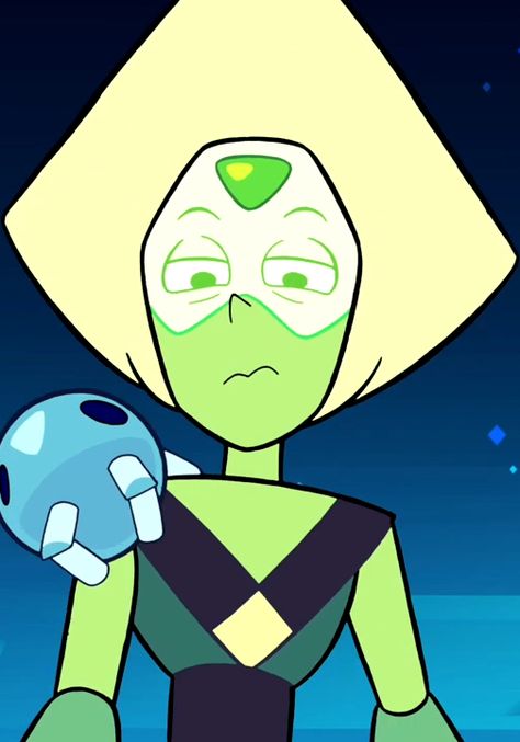 Remember when Peridot was actually scary Connie Steven Universe, Lapis And Peridot, Peridot Steven Universe, Steven Universe Wallpaper, Kirby Character, Cartoon Network Shows, Ship Drawing, Universe Art, Space Rock