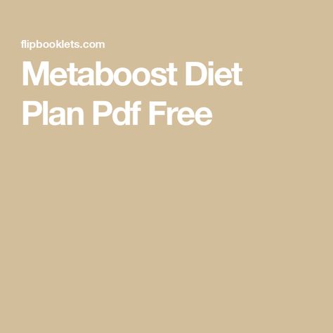 Metaboost Diet Plan Pdf Free 6 Week Body Makeover, Fat Flush Recipes, Body Reset Diet, Body Makeover, Fat Flush, Get Healthy, Diet Plan, Diet, Healthy Recipes