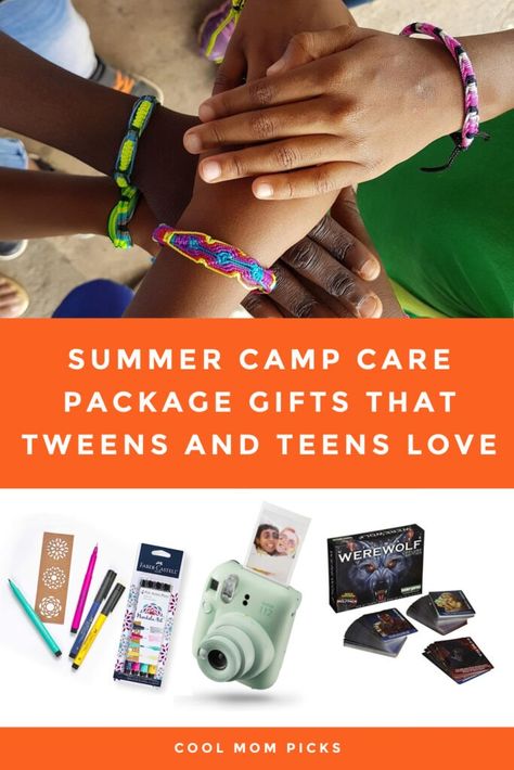 The best summer camp care package ideas that tweens + teens love: Tips from a mom who has been sending them for 10 years Summer Camp Care Package Ideas, Camp Care Package Ideas, Summer Camp Care Package, Summer Camp Gift, Camp Care Packages, Care Package Ideas, Sleepaway Camp, Package Ideas, Summer Camps For Kids