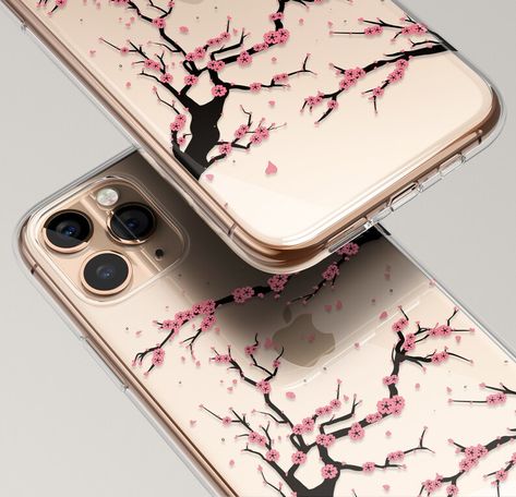 Cherry Blossom Tree Phone Case Japanese Sakura Cover Fit for - Etsy Japanese Tree Art, Japanese Tree, Japanese Sakura, Blossom Tree, Button Covers, Samsung S23, Cherry Blossom Tree, Clear Phone Case, Handmade Holiday