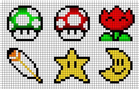 I have a Super Nintendo that I still use. My kids like a lot to play the Super Mario World game. So I’m posting several easy to print patterns from SMW. Here is the first half of the patterns… Pixel Art Mario, Pixel Crochet, Hama Beads Patterns, Pixel Pattern, Loom Bands, Pixel Art Pattern, Bead Loom Patterns, Perler Patterns, Perler Bead Art