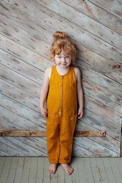 Linen jumpsuit baby vintage jumpsuit baby girl clothes baby | Etsy Linen Overalls, Girl Clothes Baby, Boho Jumpsuit, Vintage Jumpsuit, Girls Overalls, Summer Baby Clothes, Jumpsuit For Kids, Rompers For Kids, Linen Jumpsuit